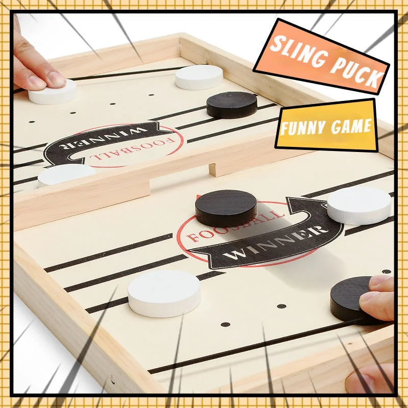 Fast Sling Puck Board Game Table Hockey Foosball Winner Party Family Interactive Toys For Children Adult Desktop Battle Gifts