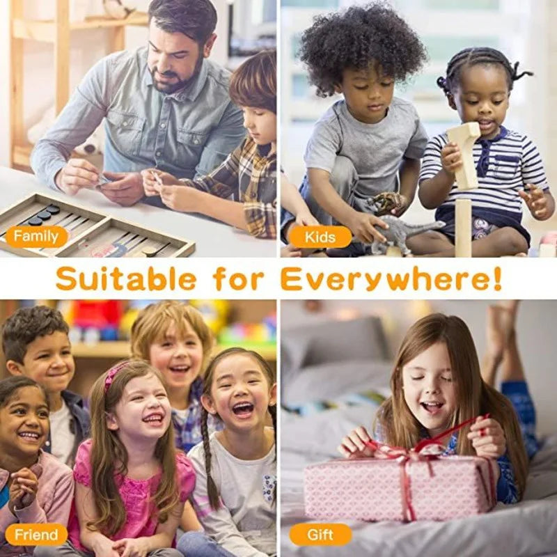 Fast Sling Puck Board Game Table Hockey Foosball Winner Party Family Interactive Toys For Children Adult Desktop Battle Gifts