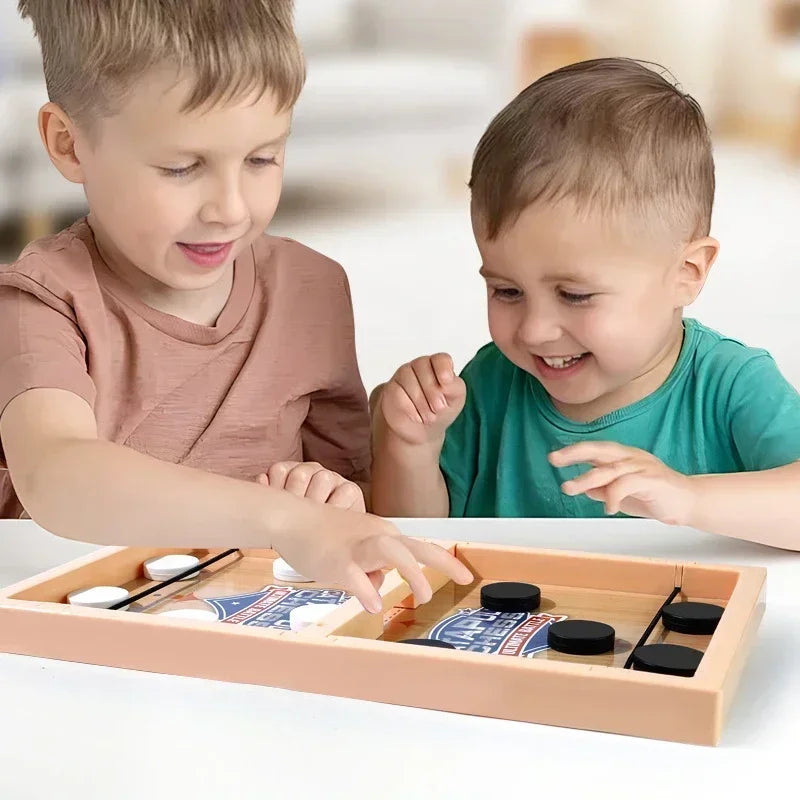 Fast Sling Puck Game Slingshot Chess Parent-child Interactive Table Chess Puzzle Board Game Interactive Play Chess