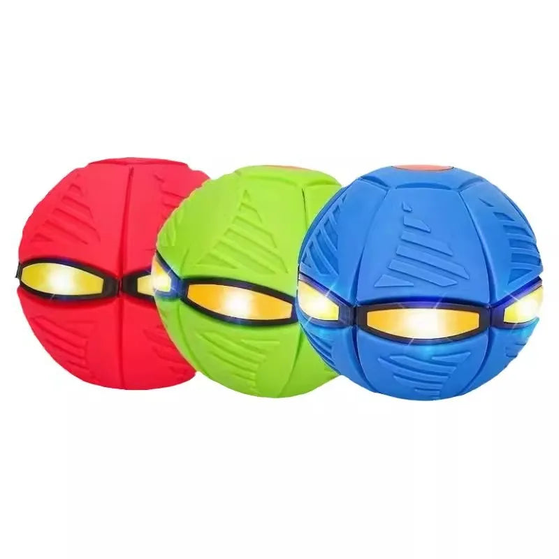 Flying Saucer Ball Bouncy Ball Foot Deformed Ball Educational Children Indoor and Outdoor Sports Children's Toy 3+