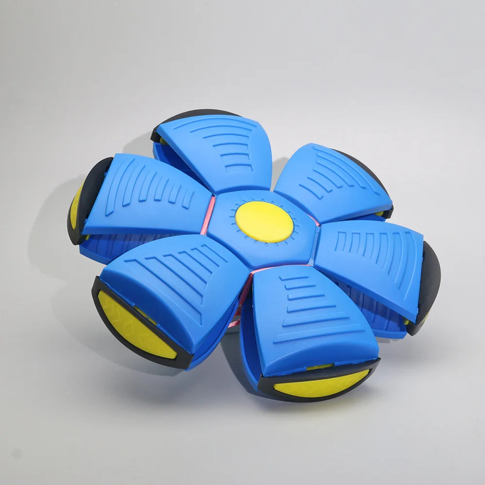 Flying Saucer Ball Bouncy Ball Foot Deformed Ball Educational Children Indoor and Outdoor Sports Children's Toy 3+