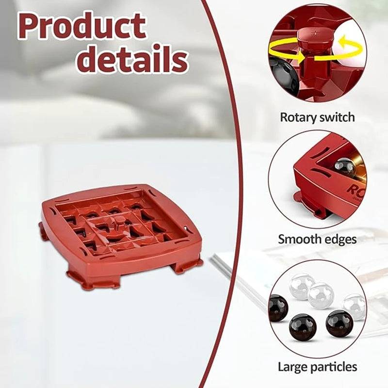 Logic Chess Track Game Educational Toy, Track Chess Game, Four In A Row Game, Fun Table Top 2 Players Puzzle Board Game Set